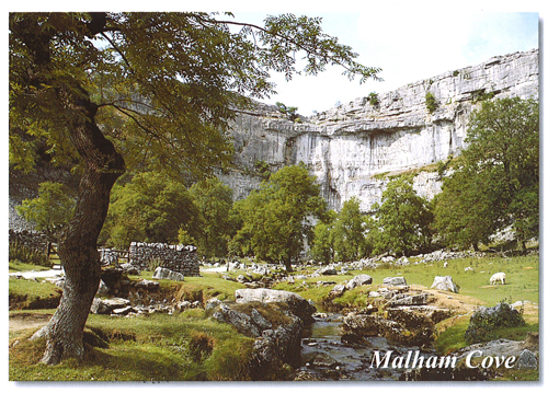 Malham Cove postcards